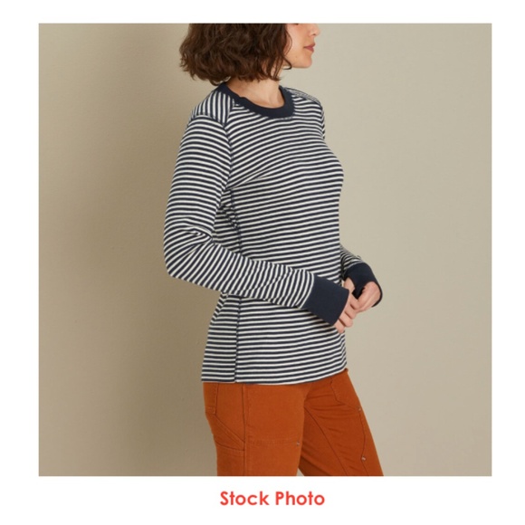 Duluth Trading Co. Waffle Crewneck - Picture 3 of 7